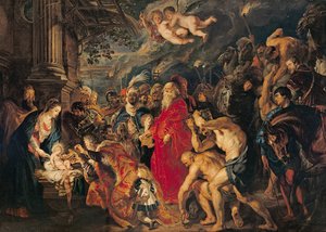 Adoración de los Magos, 1610